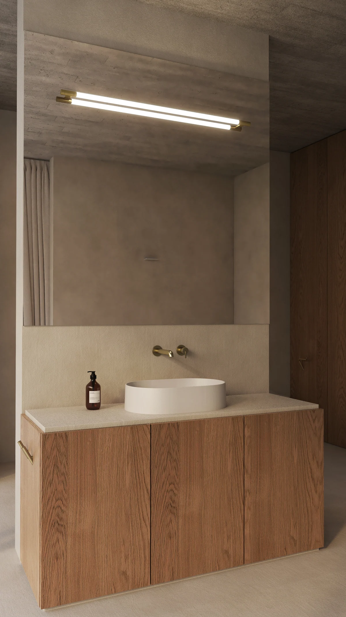 Salle de bains Deante Silia avec robinetterie et douche assorties