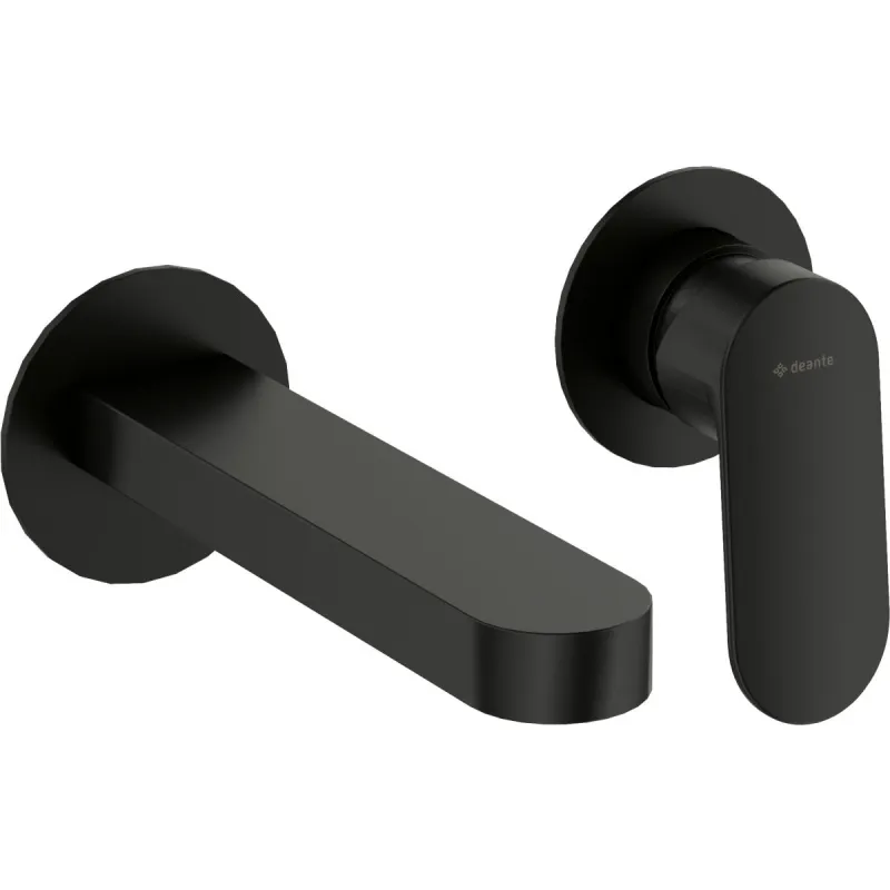 Mitigeur de lavabo encastré Deante Alpinia en noir mat