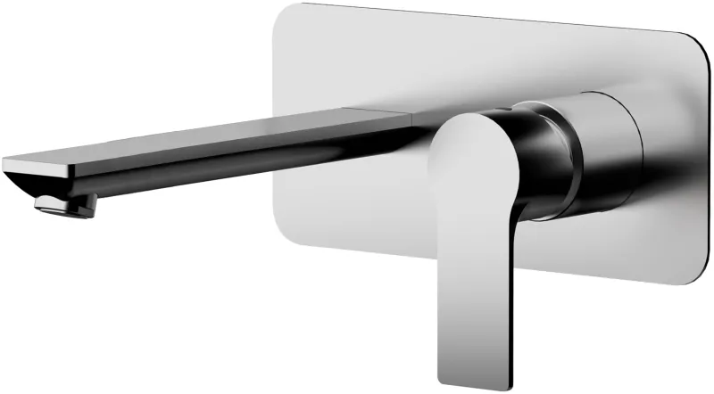 Mitigeur de lavabo mural Remer Energy chromé